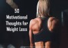 50 motivational thoughts for weight loss
