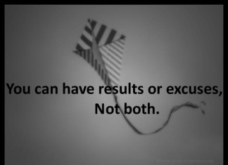 results or excuses picture quotes