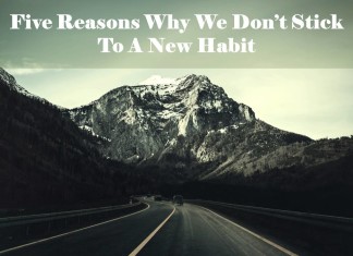 Five reasons why we don’t stick to a habit