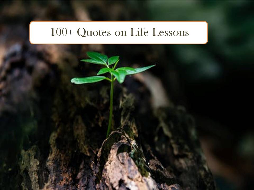 100 Short Quotes About Life Lessons