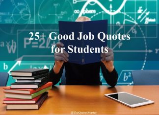 Good Job Quotes for Students