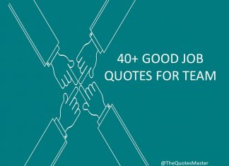 Good Job Quotes For Team