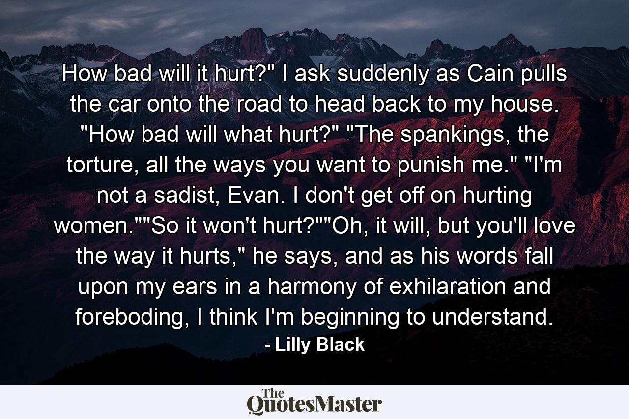 How bad will it hurt?