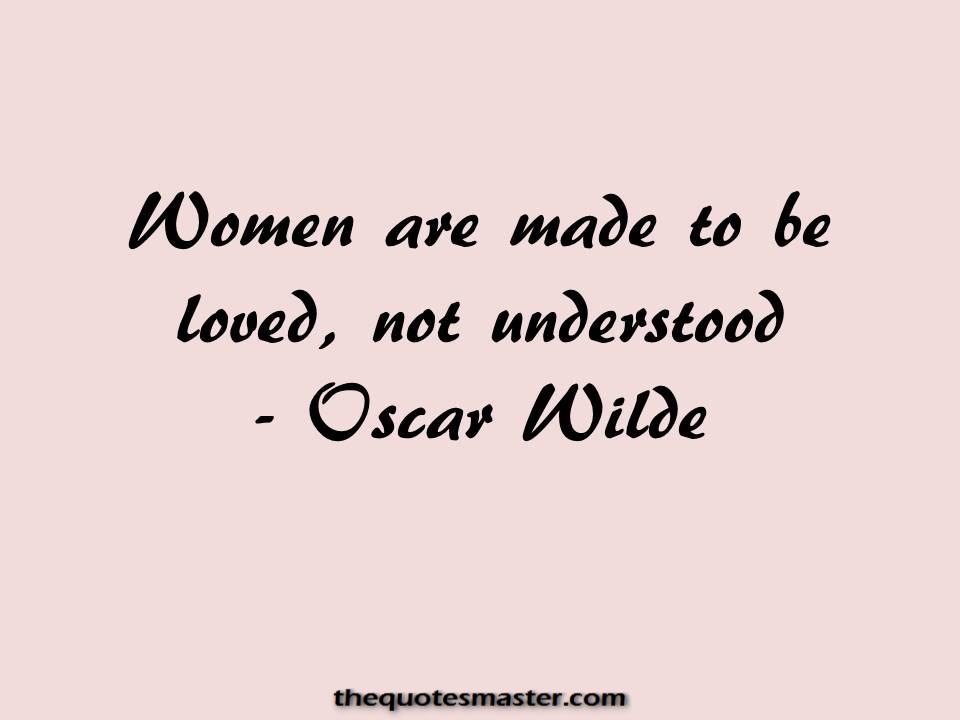 Famous quotes about women from oscar wilde