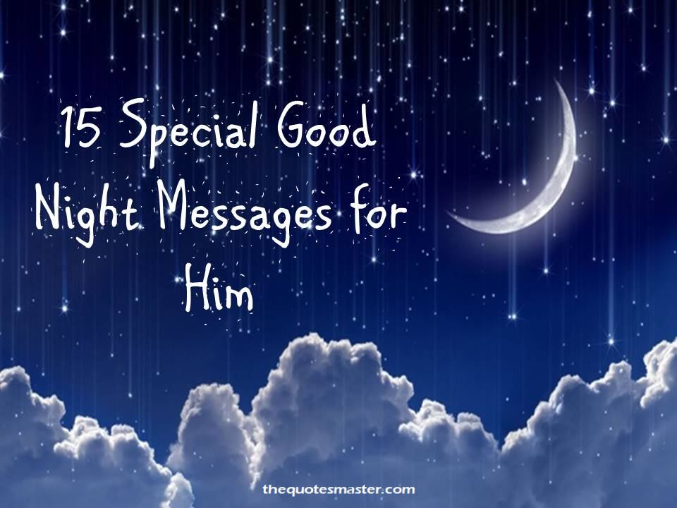 Good Night Messages for him