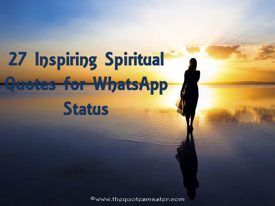 27 Inspiring Spiritual Quotes for Whatsapp Status
