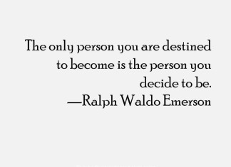 Inspiring Quote From Ralph Waldo Emerson