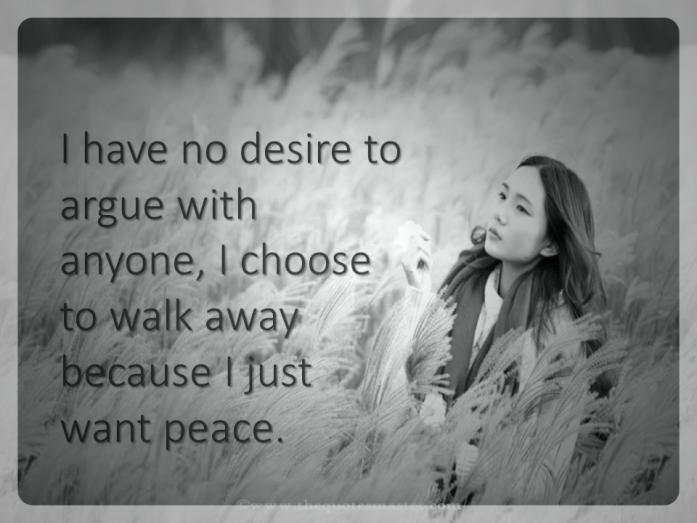 just want peace quotes