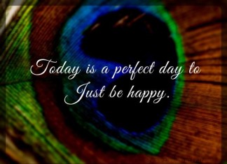 Be happy today quote with picture