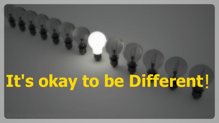 Being different in life picture quotes