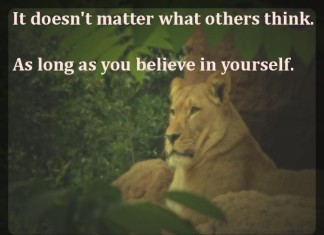 Doesn't matter what others think picture quotes