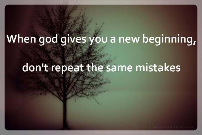 Dont repeat mistakes picture quotes