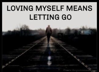 Letting Go Picture Quotes