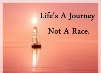 Life is a journey pictue quotes