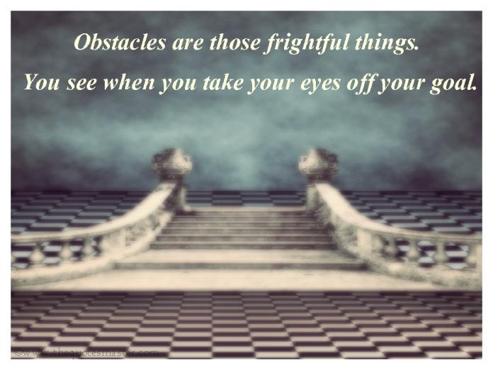 Obstacles picture quotes