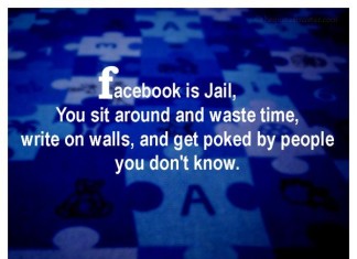 Picture quotes about facebook