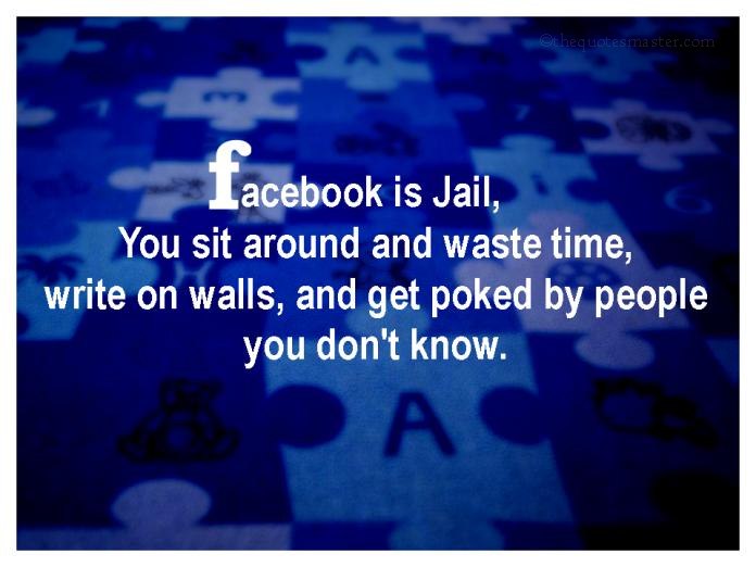 Picture quotes about facebook