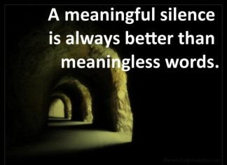 Picture Quotes About Silence