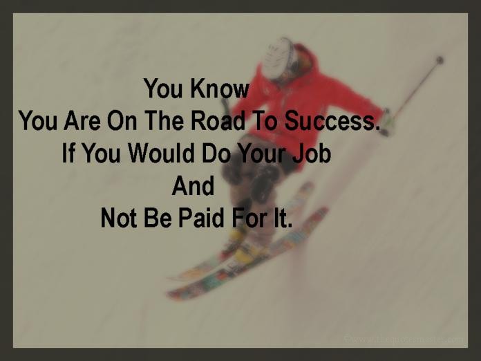 Road to success Picture quotes