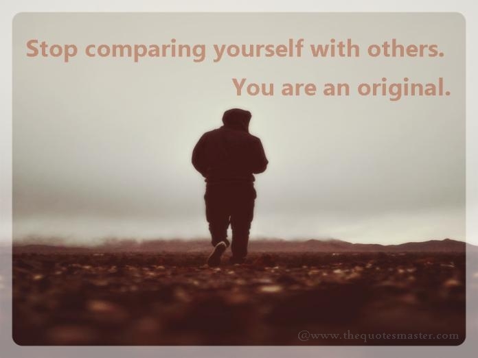 Stop Comparing...