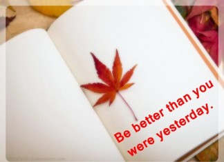 Be better than yesterday picture quotes
