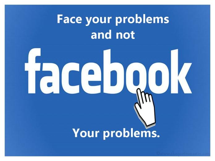 facebook problem quotes