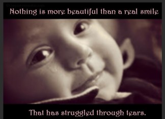 Picture quotes about smile and tears