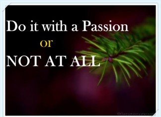 Do it with passion picture quotes