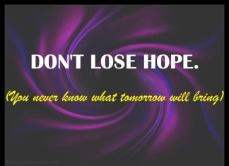 Dont lose hope quotes