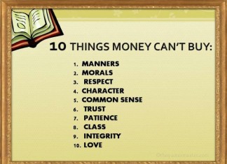 Quotes about money can't buy