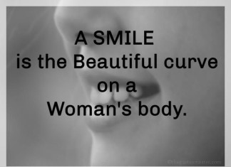 Smile is a beautiful curve