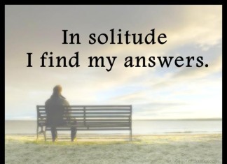 Solitude picture Quotes
