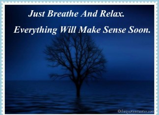 Breath and relax quotes