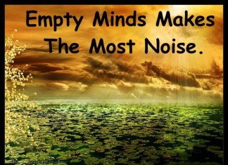 Empty Mind Makes Most Noise