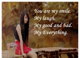 You are my smile love quotes