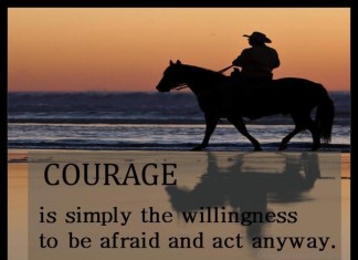 Courage Picture Quotes