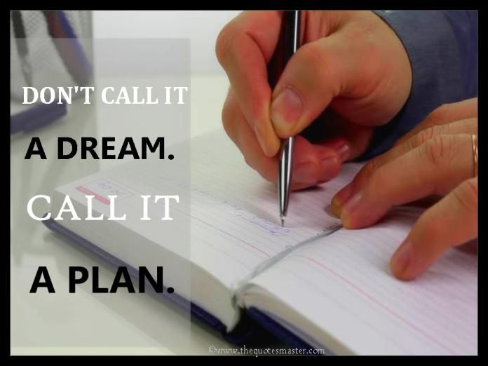 Dream and Plan Quotes