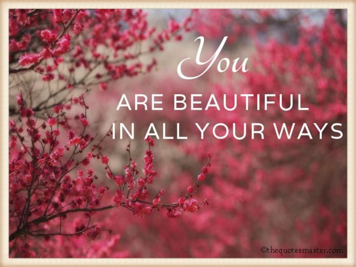 You are Beautiful Quotes