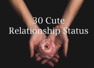 30 Cute Relationship Status