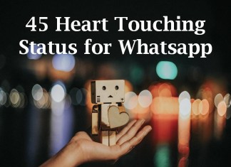 45 Heart Touching Status for Whatsapp