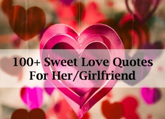 100+ Sweet Love Quotes For Her/Girlfriend