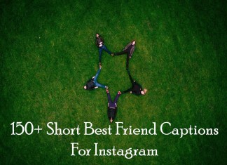 150+ Short Best Friend Captions For Instagram