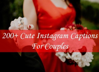 200+ Cute Instagram Captions For Couples