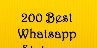 200 Best Whatsapp Statuses