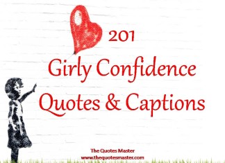 201 Girly Confidence Quotes & Captions