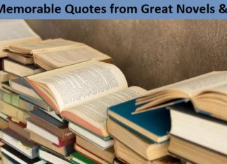 Memorable Quotes from Great Novels & Books