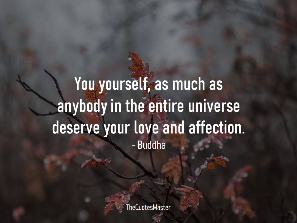 Love and affection Buddha quotes