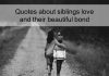 Quotes about siblings love