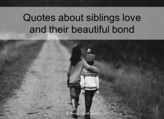 Quotes about siblings love