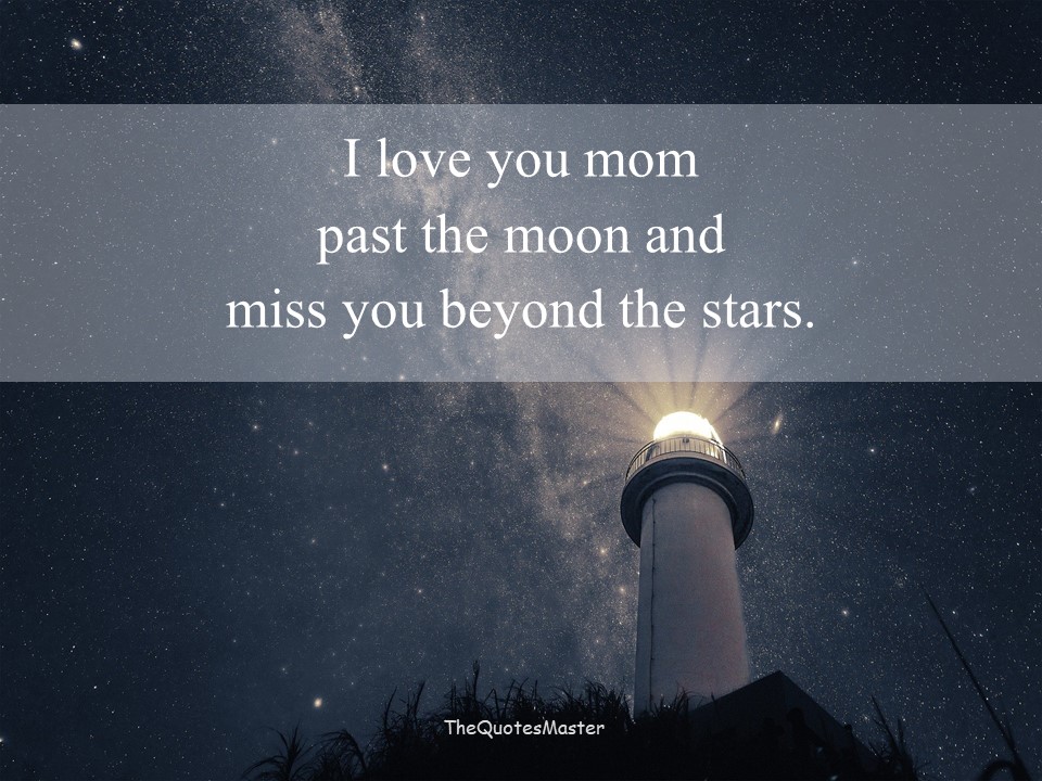 Beautiful miss you mom status